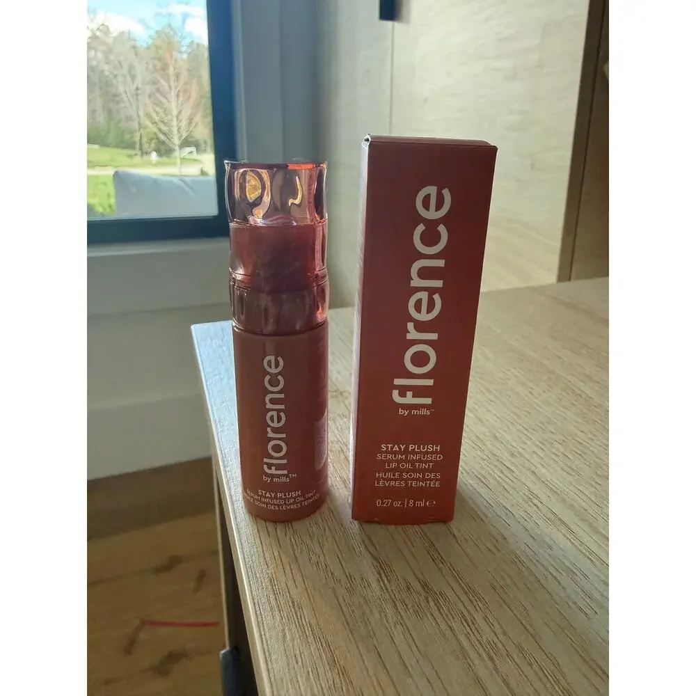 $16 New Florence by mills Stay Plush Serum Infused Lip Oil - Coconut Colada